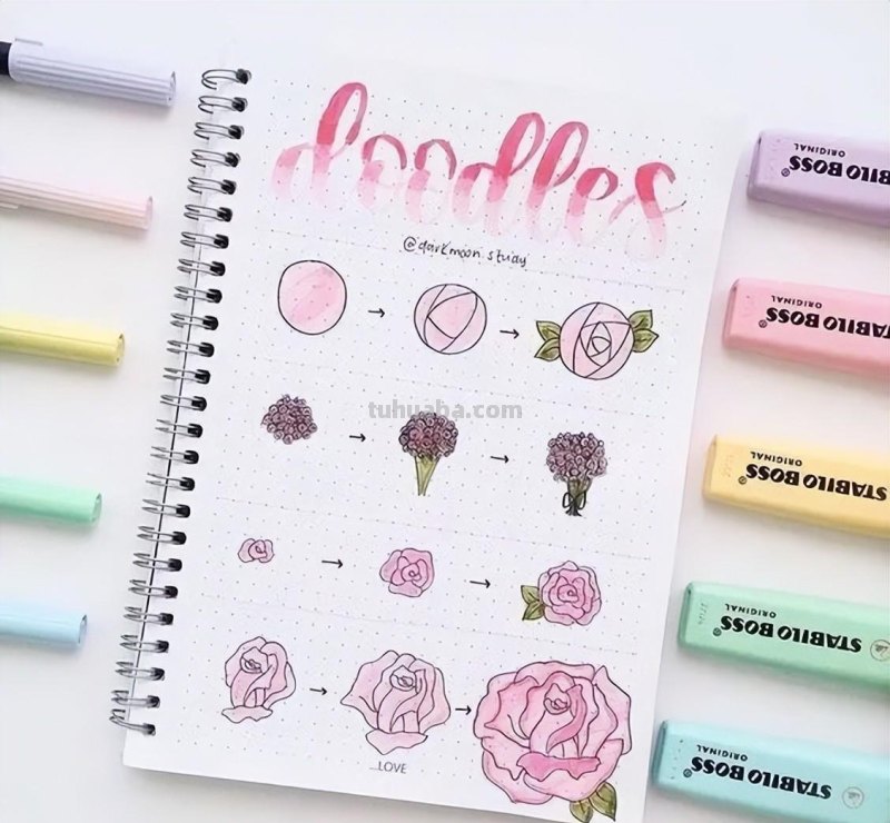 春暖花开｜20多款简笔画，简单好看