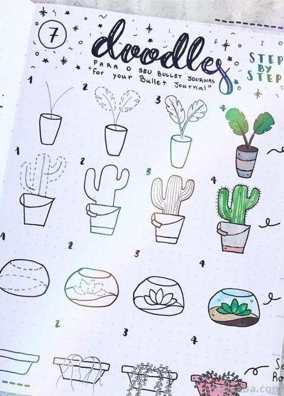 春暖花开｜20多款简笔画，简单好看