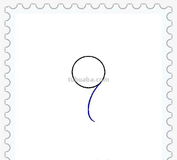 儿童简笔画精选「家禽家畜」-小黄鸭的画法