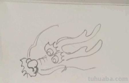 龙尾怎么画简笔画（龙尾怎么画简笔画 简单）