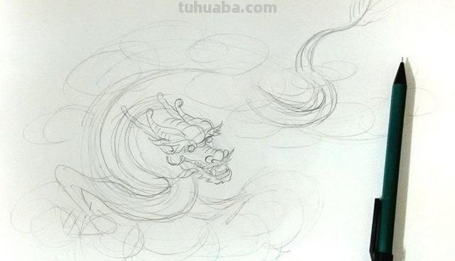 龙尾怎么画简笔画(龙尾怎么画简笔画 简单) 龙尾怎么画简笔画(龙尾怎么画简笔画 简单)