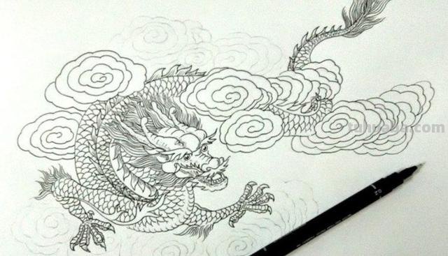 龙尾怎么画简笔画(龙尾怎么画简笔画 简单) 龙尾怎么画简笔画(龙尾怎么画简笔画 简单)