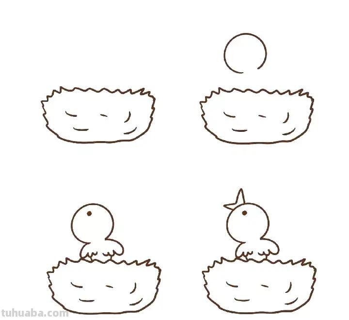 9种小鸟简笔画的画法，最适合教孩子了，建议收藏好，以后能用上