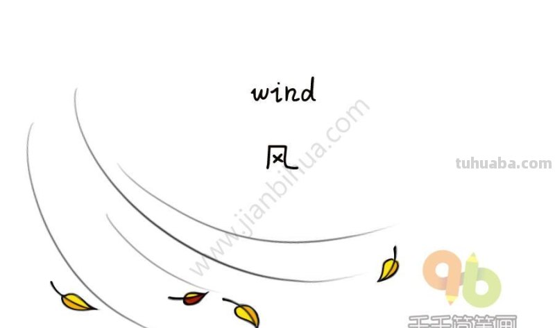 《小鸟和大树》儿歌简笔画