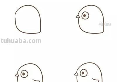小鸟的简笔画绘画教程,九种不同的画法任你选! 小鸟的简笔画绘画教程,九种不同的画法任你选!