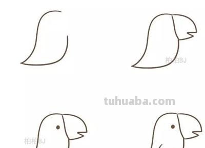 小鸟的简笔画绘画教程,九种不同的画法任你选! 小鸟的简笔画绘画教程,九种不同的画法任你选!