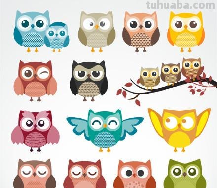 40多种萌萌哒的小动物简笔画~ 简笔画素材，水彩彩铅马克笔都可以