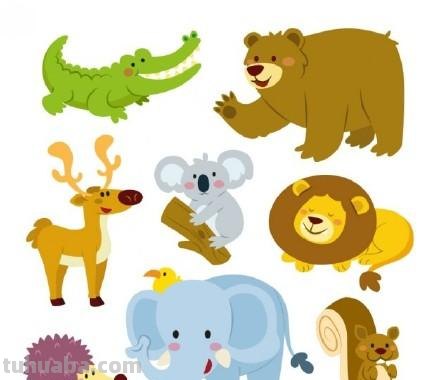 40多种萌萌哒的小动物简笔画~ 简笔画素材，水彩彩铅马克笔都可以