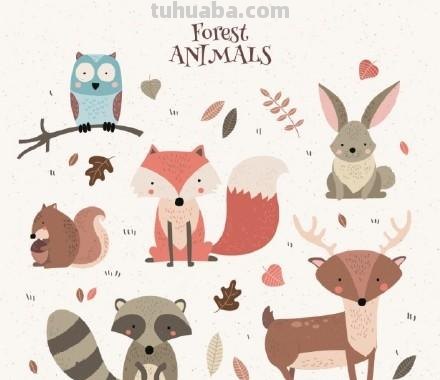 40多种萌萌哒的小动物简笔画~ 简笔画素材，水彩彩铅马克笔都可以