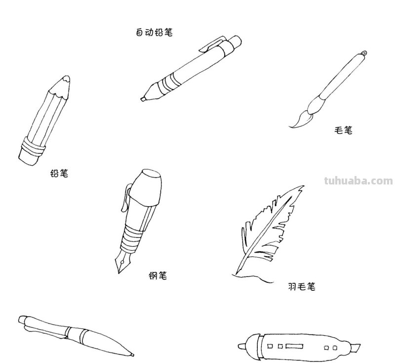 干货！各种小动物的60种简笔画画法，学会画画必备素材