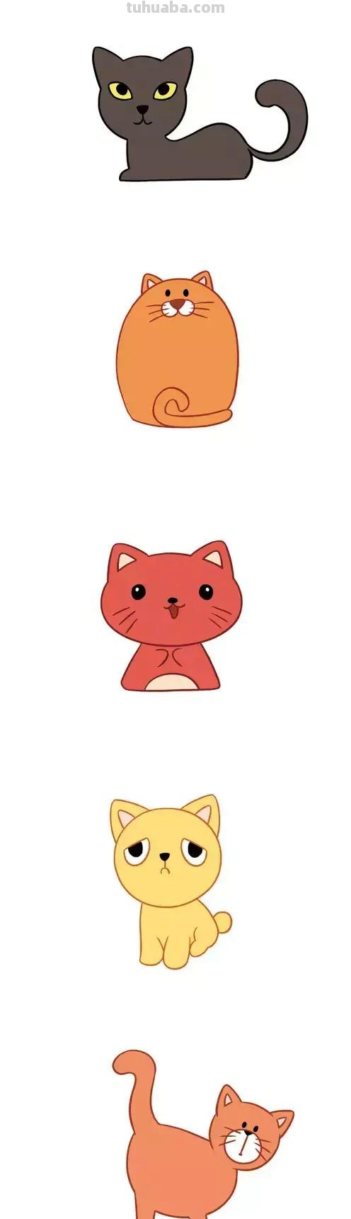 简笔画︱5分钟画出超萌小动物