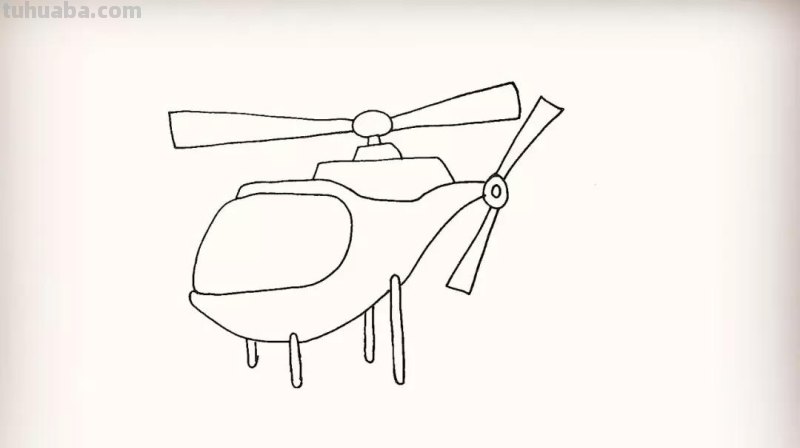 简笔画 - 炫酷的直升飞机绘画教程, 分分钟学会,收藏起来教孩子 简笔画 - 炫酷的直升飞机绘画教程, 分分钟学会,收藏起来教孩子