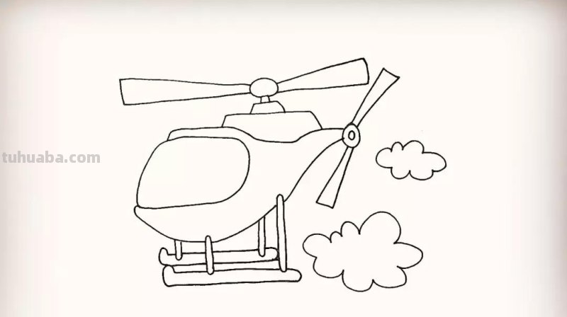简笔画 - 炫酷的直升飞机绘画教程, 分分钟学会,收藏起来教孩子 简笔画 - 炫酷的直升飞机绘画教程, 分分钟学会,收藏起来教孩子