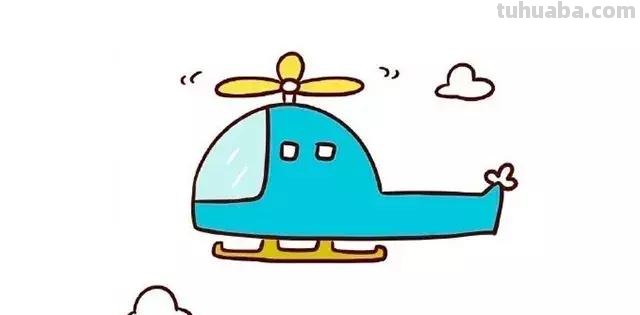 简笔画 - 炫酷的直升飞机绘画教程, 分分钟学会,收藏起来教孩子 简笔画 - 炫酷的直升飞机绘画教程, 分分钟学会,收藏起来教孩子