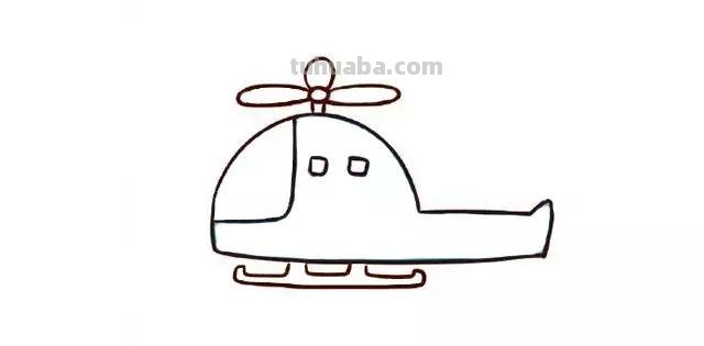简笔画 - 炫酷的直升飞机绘画教程, 分分钟学会,收藏起来教孩子 简笔画 - 炫酷的直升飞机绘画教程, 分分钟学会,收藏起来教孩子