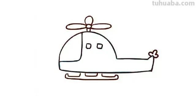 简笔画 - 炫酷的直升飞机绘画教程, 分分钟学会,收藏起来教孩子 简笔画 - 炫酷的直升飞机绘画教程, 分分钟学会,收藏起来教孩子
