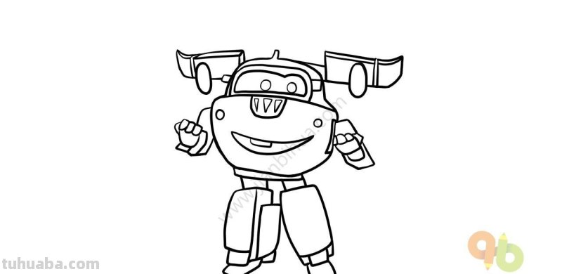 超级飞侠幼儿亲子简笔画，宝宝轻松学画画！