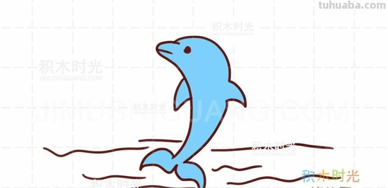 海豚简笔画教程,画海豚简笔画 海豚简笔画教程,画海豚简笔画