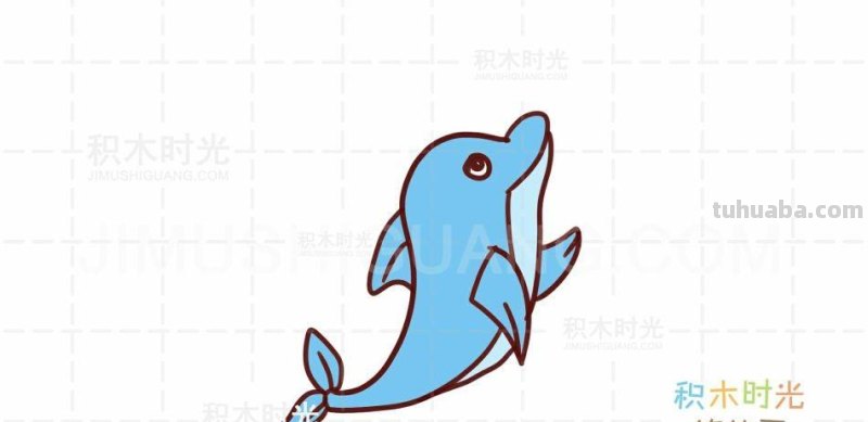 海豚简笔画教程,画海豚简笔画 海豚简笔画教程,画海豚简笔画