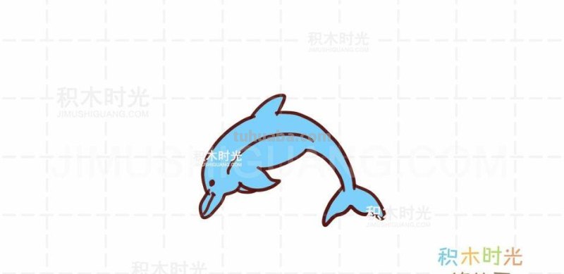 海豚简笔画教程,画海豚简笔画 海豚简笔画教程,画海豚简笔画