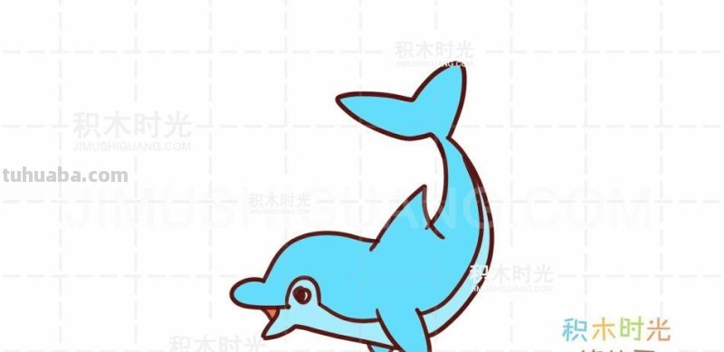 海豚简笔画教程,画海豚简笔画 海豚简笔画教程,画海豚简笔画