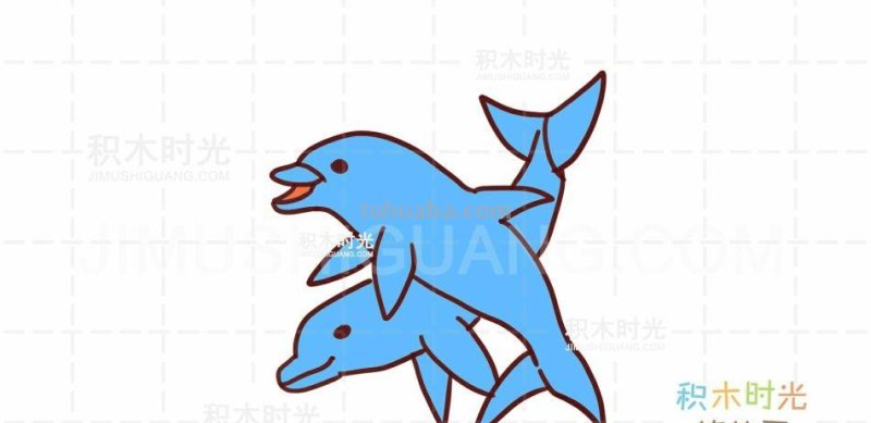 海豚简笔画教程,画海豚简笔画 海豚简笔画教程,画海豚简笔画