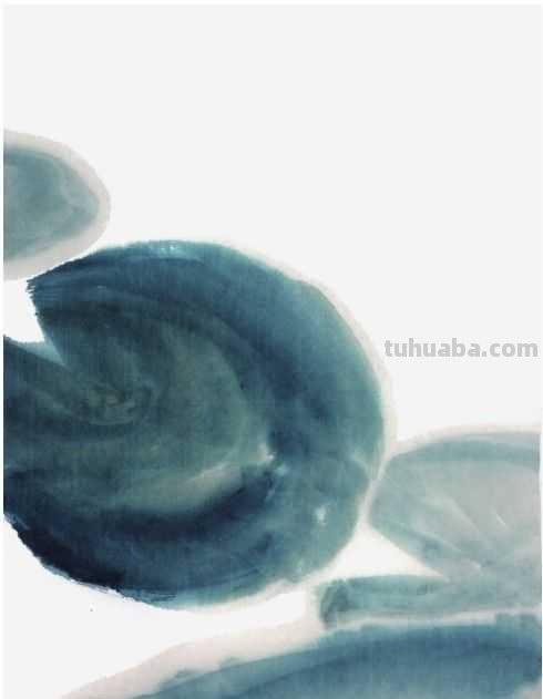 莲叶怎么画？不会上色？快来学习这几点画法，学会几分钟一幅画！