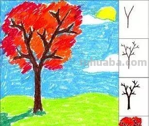 简笔画 - 动物人物风景简笔画，附步骤图，一学就会，速收藏