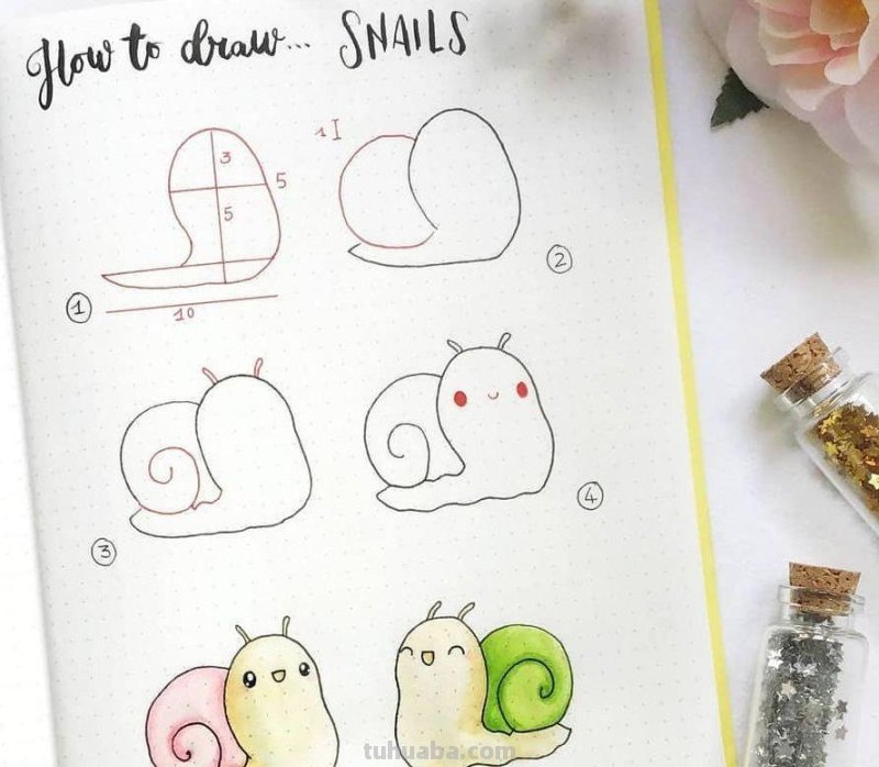 动物篇：20多款简笔画、手帐小插画，一学就会