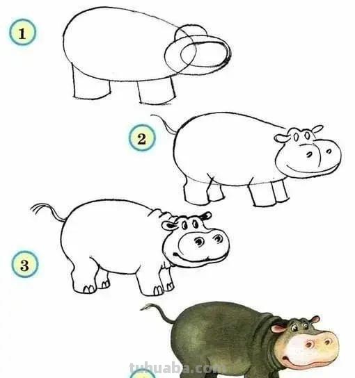 如何轻松的画小动物简笔画，亲子好帮手，为孩子收藏吧