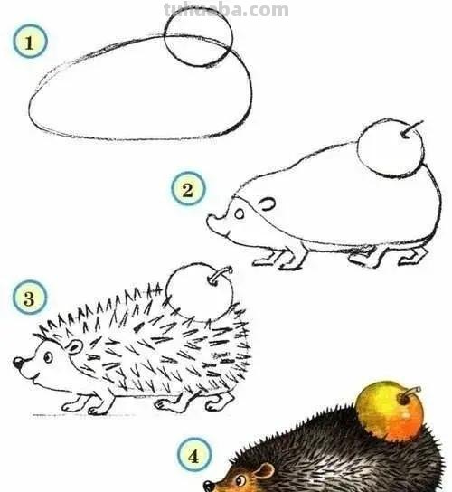 如何轻松的画小动物简笔画，亲子好帮手，为孩子收藏吧