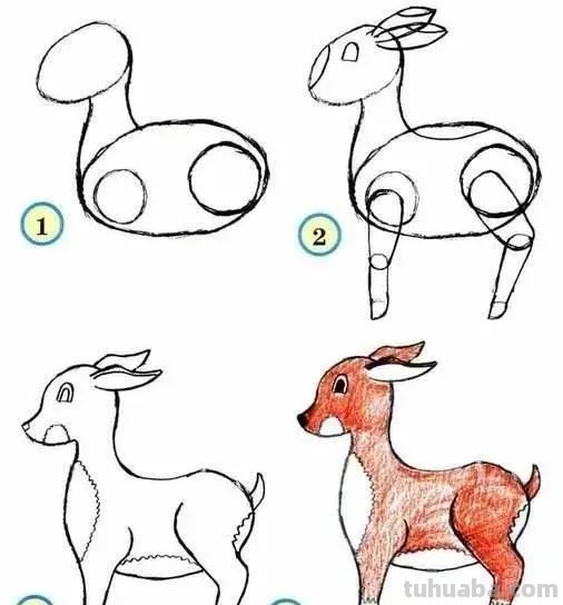如何轻松的画小动物简笔画，亲子好帮手，为孩子收藏吧