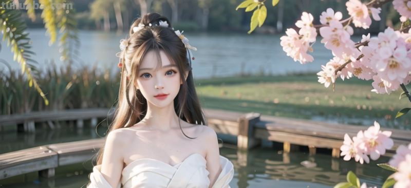 AI绘图 - 国风传统服饰美女