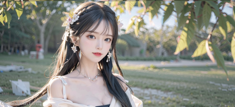 AI绘图 - 国风传统服饰美女