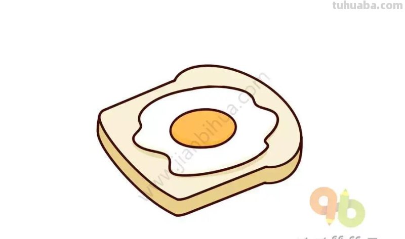 各种美食简笔画素材，问问宝宝是想画呢还是想吃呢？