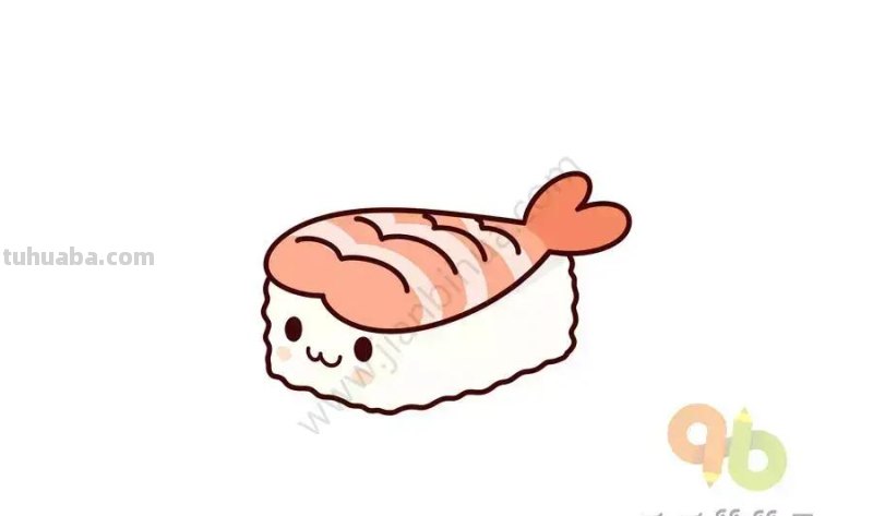 各种美食简笔画素材，问问宝宝是想画呢还是想吃呢？