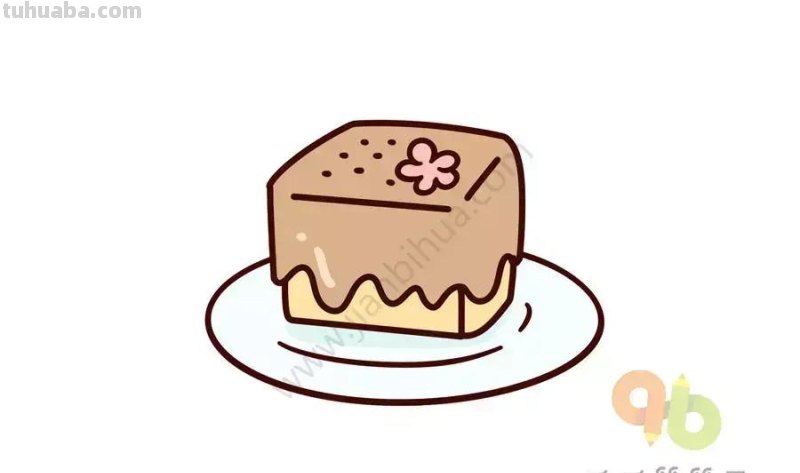 各种美食简笔画素材，问问宝宝是想画呢还是想吃呢？