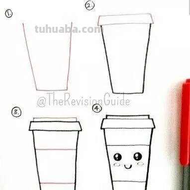 儿童简笔画：十几款零食与小甜品的画法，简单的美食更充满诱惑力