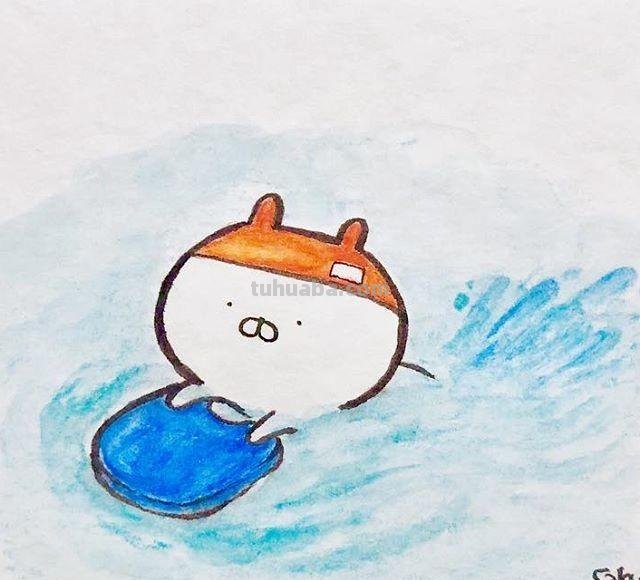 萌宠小可爱的日常生活简笔画