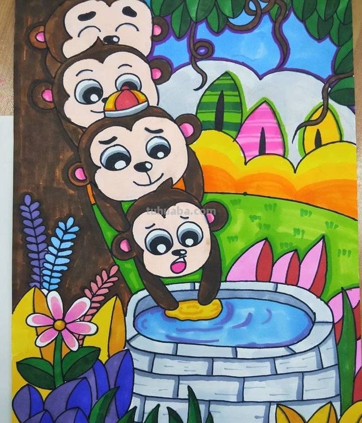 简笔画勾勒美好生活!惠民幼教集团教师个个心灵手巧 简笔画勾勒美好生活!惠民幼教集团教师个个心灵手巧