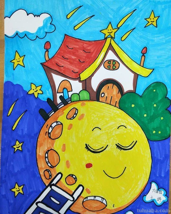 简笔画勾勒美好生活!惠民幼教集团教师个个心灵手巧 简笔画勾勒美好生活!惠民幼教集团教师个个心灵手巧