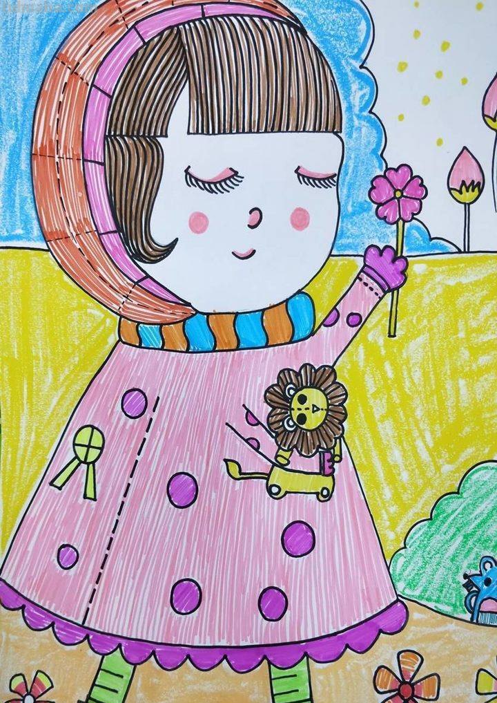 简笔画勾勒美好生活!惠民幼教集团教师个个心灵手巧 简笔画勾勒美好生活!惠民幼教集团教师个个心灵手巧