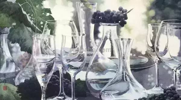 不会画水彩画？给你分享一个非常详细的示范教程
