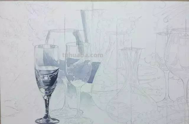 不会画水彩画？给你分享一个非常详细的示范教程