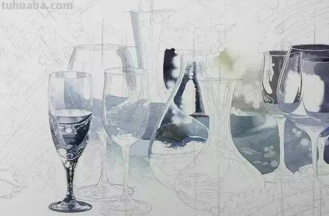 不会画水彩画？给你分享一个非常详细的示范教程