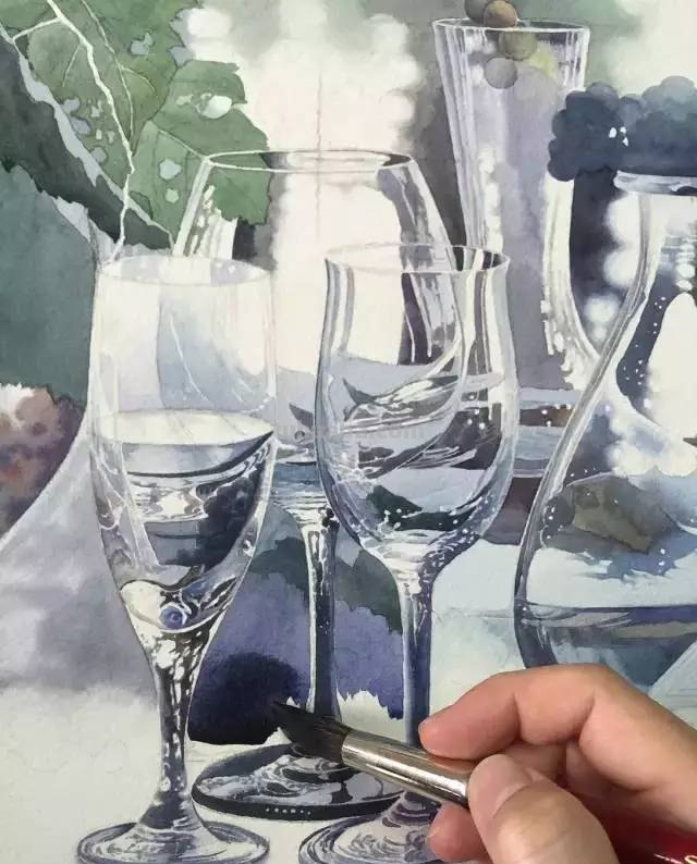 不会画水彩画？给你分享一个非常详细的示范教程