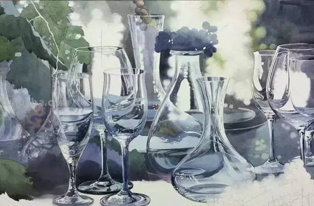 不会画水彩画？给你分享一个非常详细的示范教程