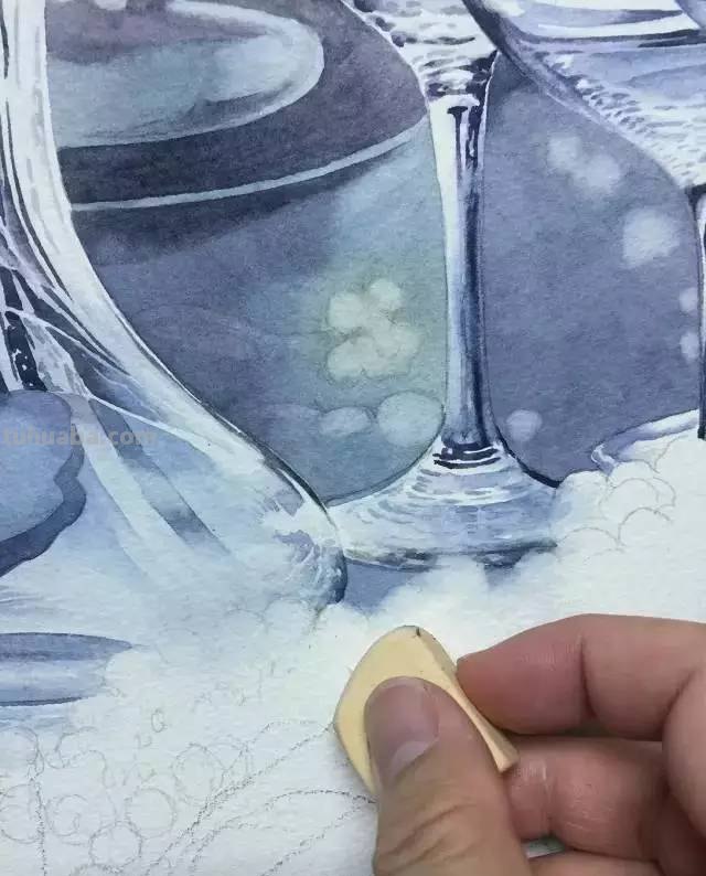 不会画水彩画？给你分享一个非常详细的示范教程