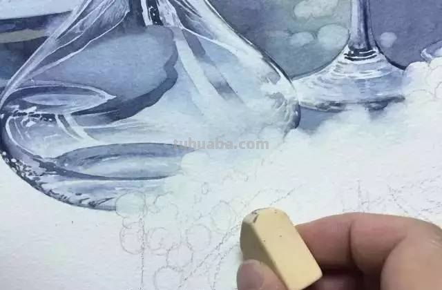 不会画水彩画？给你分享一个非常详细的示范教程