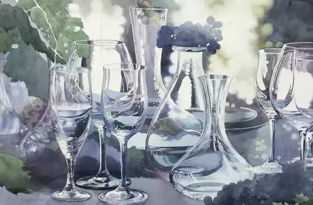 不会画水彩画？给你分享一个非常详细的示范教程